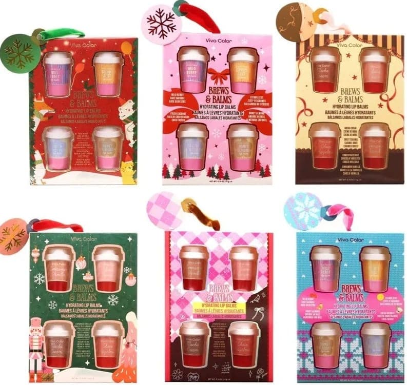 Brews and Balms Hydrating Lip Balms Set