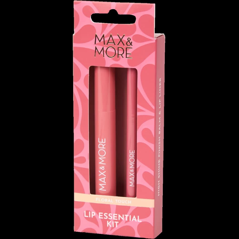 MAX & MORE Lip Essential Kit (Shade Floral Touch) With Box