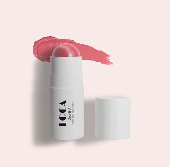LOCA Dew-it-All Multi-Use Blush Stick Shade Casually Cool