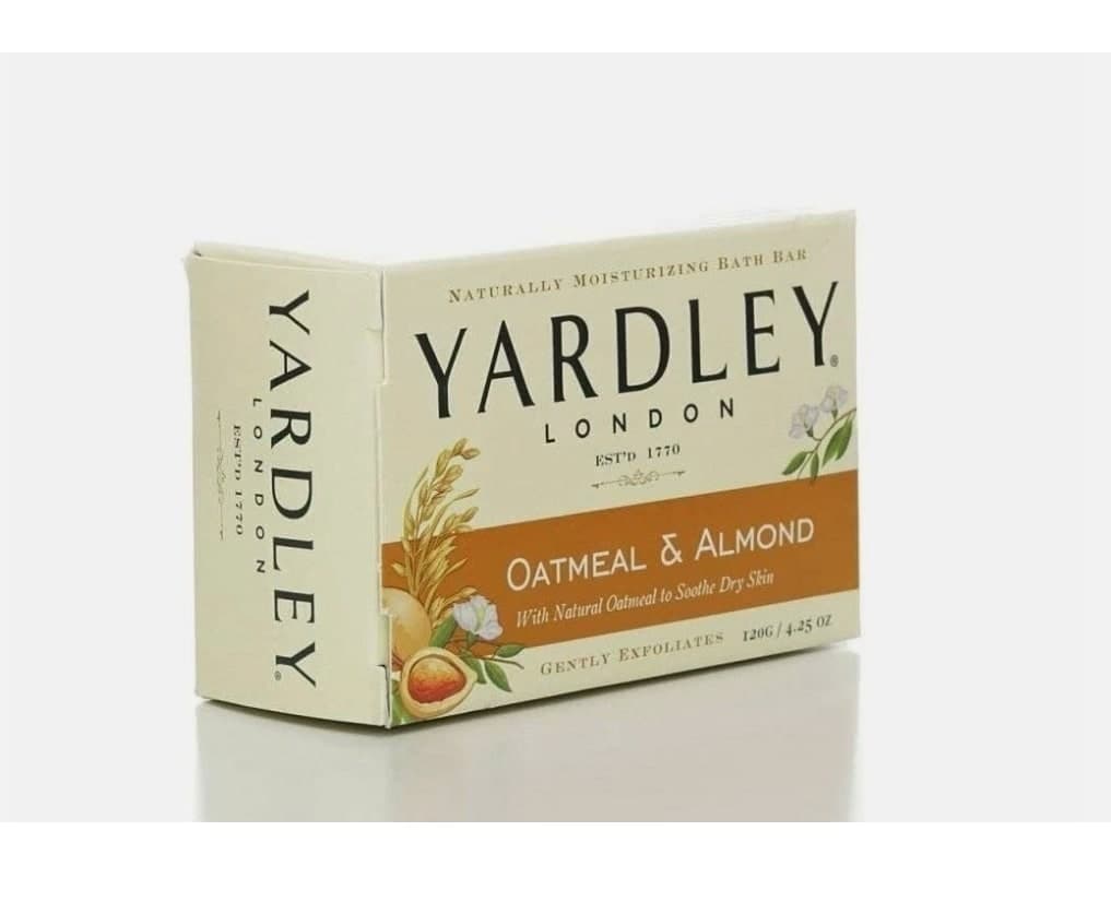 Yardley London Oatmeal & Almond Naturally Moisturizing Bath Bar