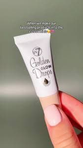W7 Dewy Glow Drops Liquid Highlighter mini, 8 ml