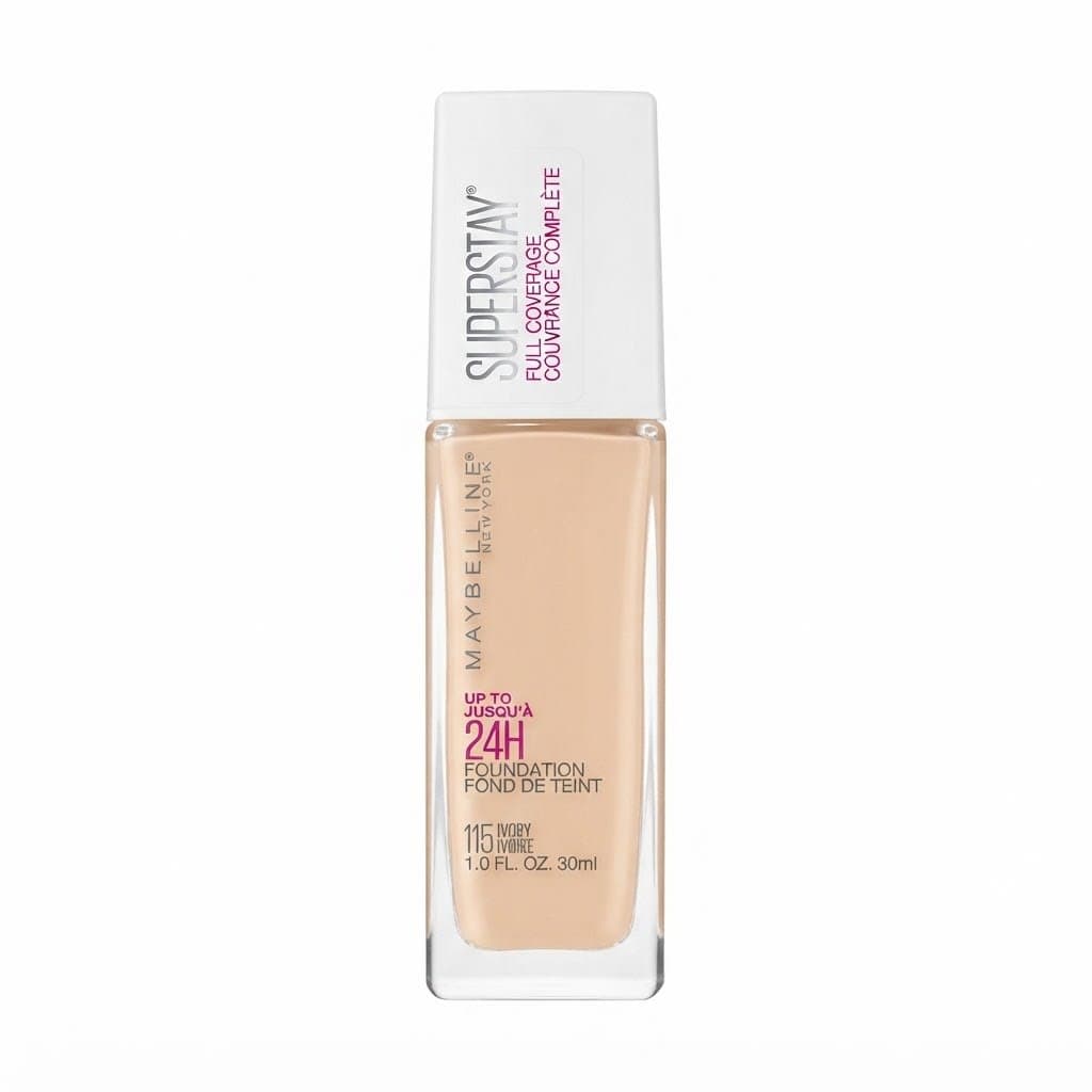 Maybelline Super Stay 24H Full Coverage Foundation Shade 115