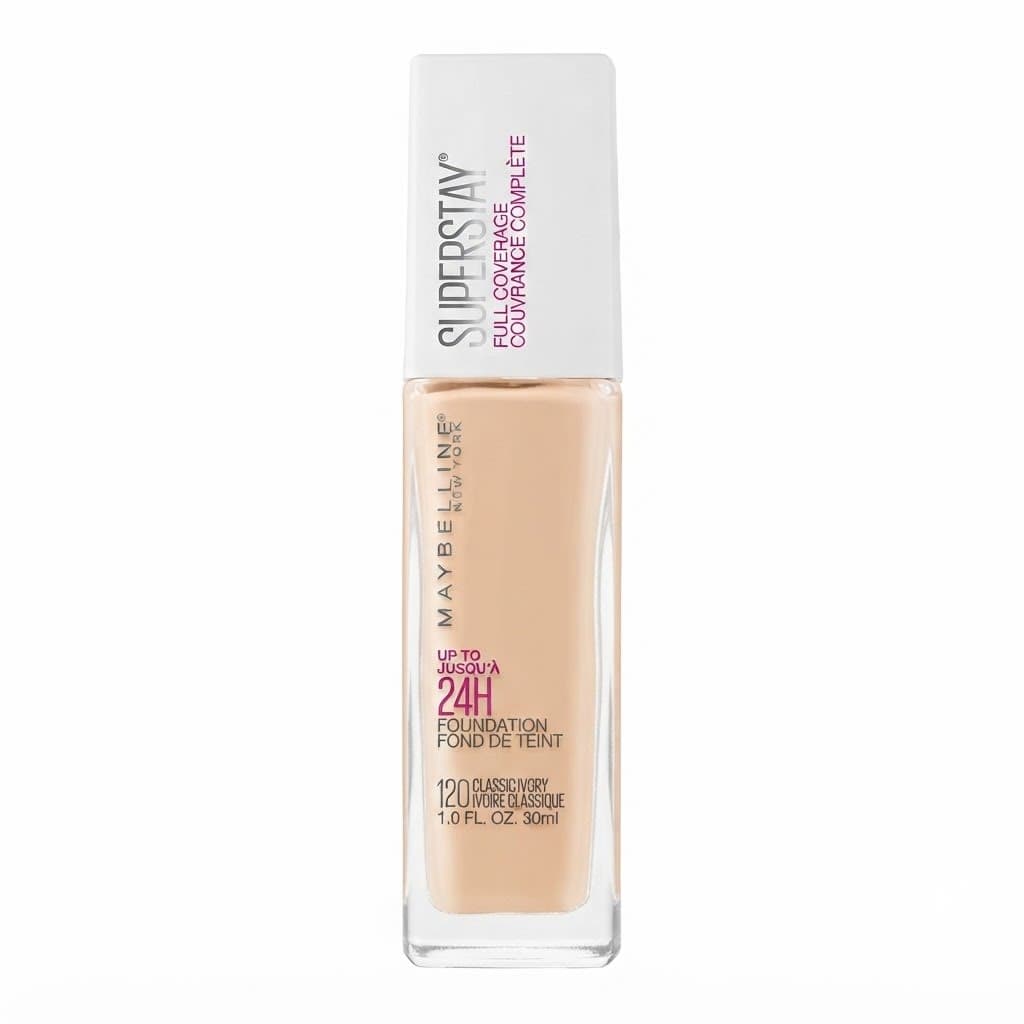 Maybelline Super Stay 24H Full Coverage Foundation Shade 120