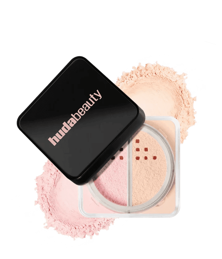 Huda Beauty Easy Bake Duo Loose Powder Cherry Peach