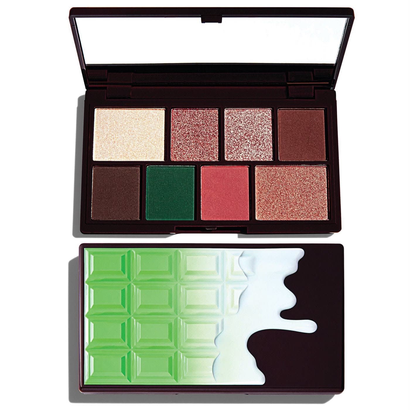 Revolution Mini Chocolate Eyeshadow Palette - Mint Choc